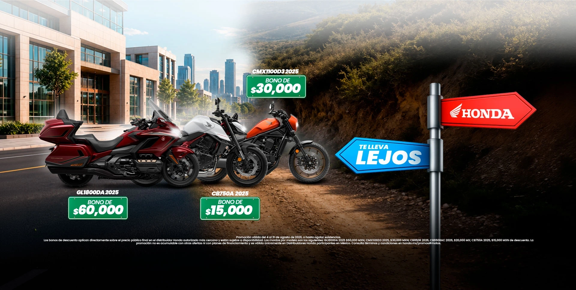 banner of HONDA TE LLEVA LEJOS_ALTA2